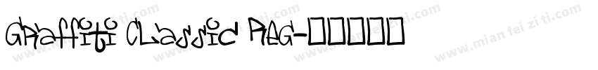 Graffiti Classic Reg字体转换